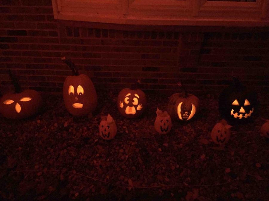 Pumpkin carvings by the Scheuring Family